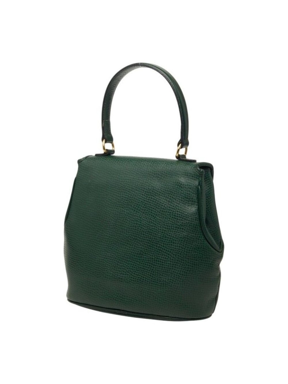 Dior 2-Way Shoulder Bag Green Leather - Picture 2 of 10